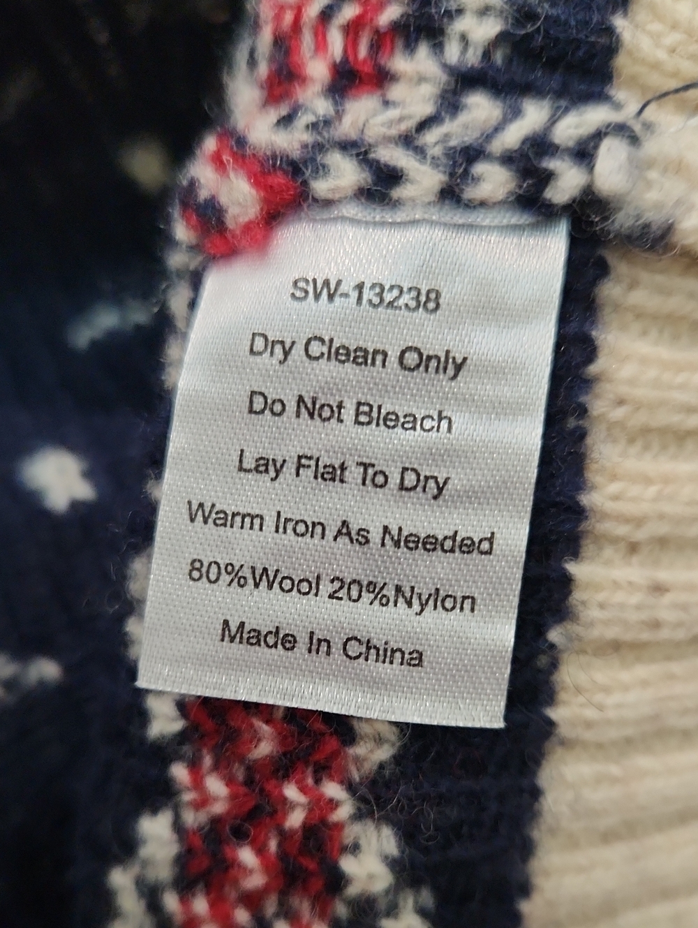 Cozy Cabin Sweaters Kiel James Patrick Alpine Ski Sweater Unisex Size Large - Picture 12 of 13